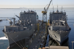 USNS Amelia Earhart and USNS Carl Brashear