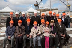 USNS John Glenn Mast Stepping Ceremony - The Glenn Family