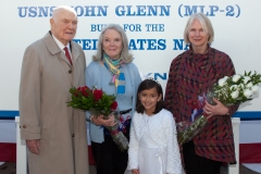 USNS John Glenn Christening Ceremony