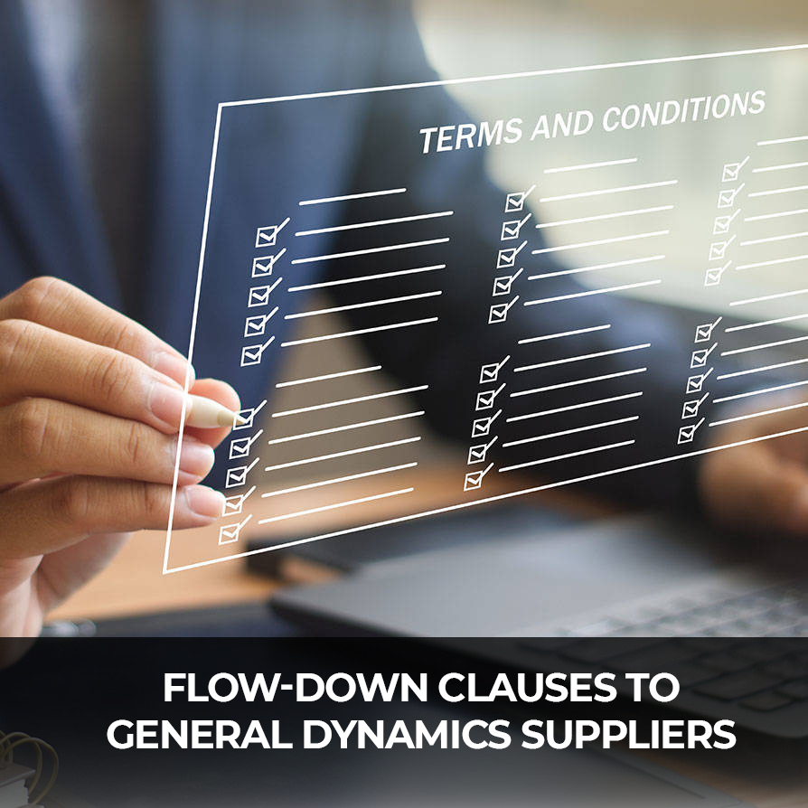 Flow-down Clauses to General Dynamics Suppliers_1